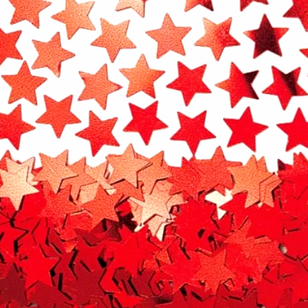 Red Star Table Confetti